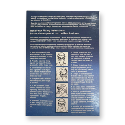 Mascarilla para polvos 3M 8200