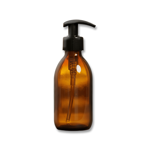 Atomizador Vidrio Ambar cremera  250 ml