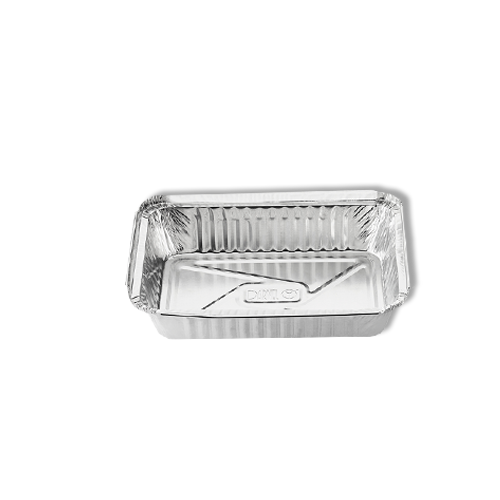 Bandeja aluminio 500ml c/tapa