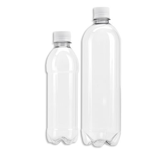 Frascos transparentes PET
