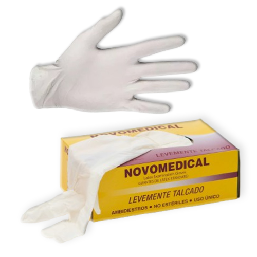 Guantes Descartable Latex (caja 100 unidades)