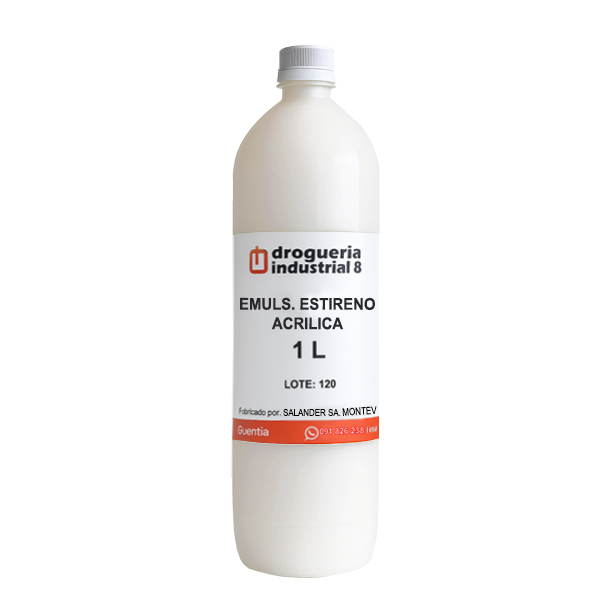 Emulsion estireno acrilica 1L