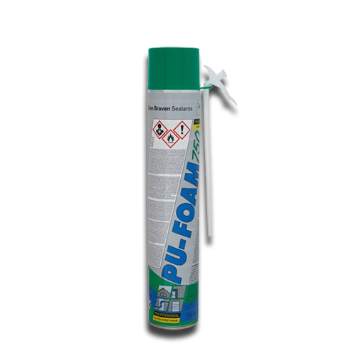 Espuma de poliuretano DEN BRAVEN 750ml