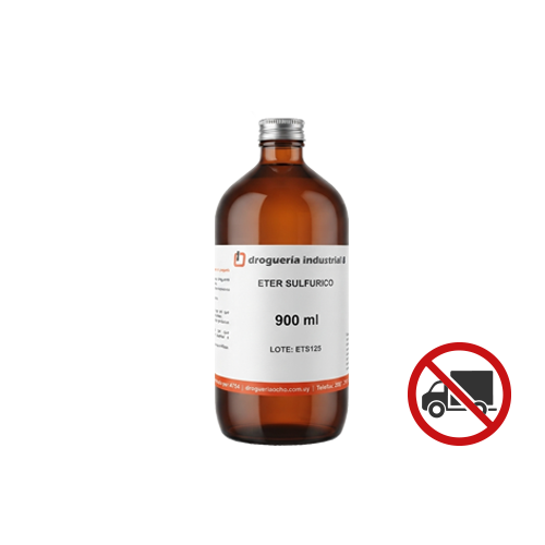 Eter sulfúrico 900ml