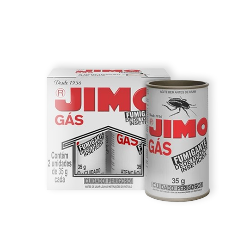Insecticida Jimo gas Caja c/2 tubos de 35g