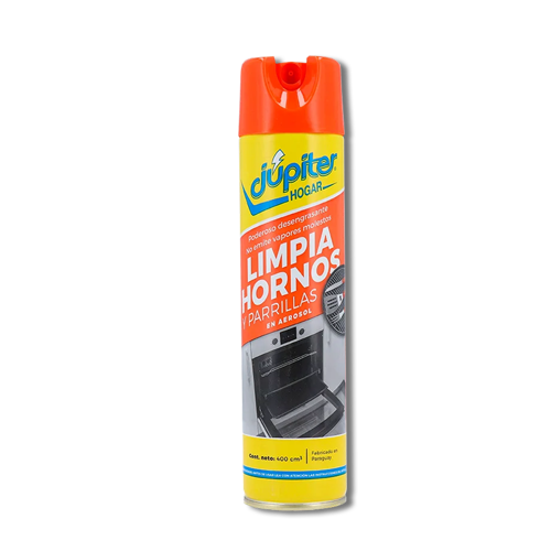 Limpia hornos y parrillas en aerosol Jupiter 360 ml