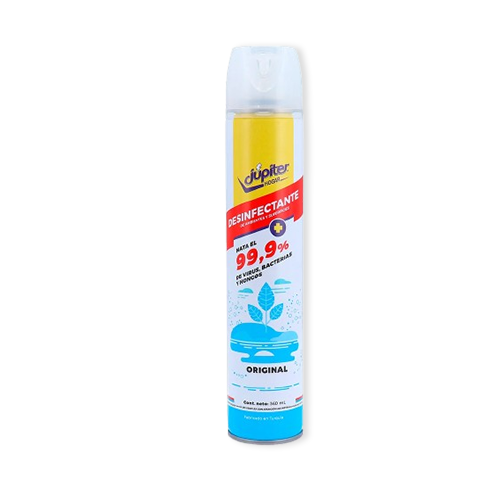 Desinfectante en aerosol Jupiter 360 ml
