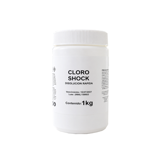 Cloro shock granulado SUPERCLOR MX 620  (1kg)