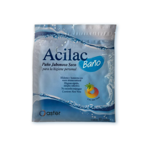 Paño Jabonoso Seco 10 unidades