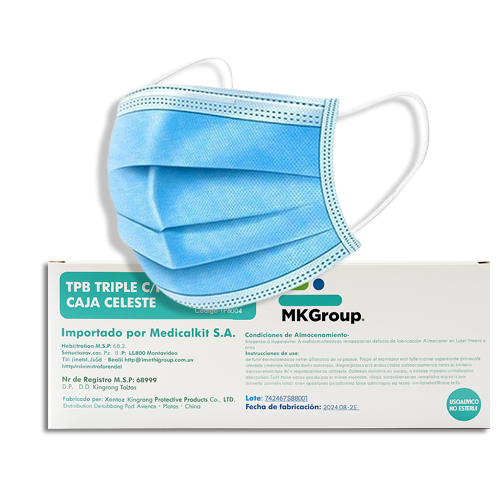 Tapaboca descartable (caja 50 u)
