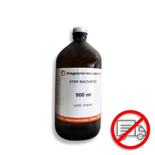 Eter sulfúrico 900ml