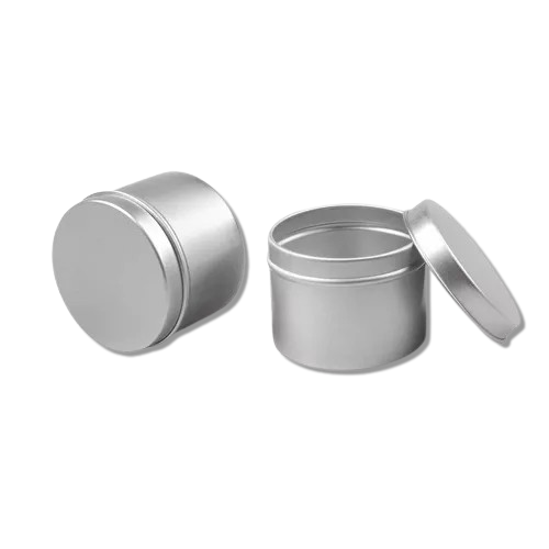 Latas con tapa para velas 120 ml