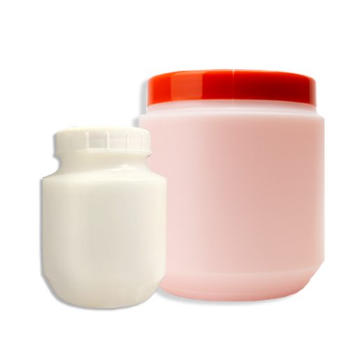 Potes de polietileno Natural