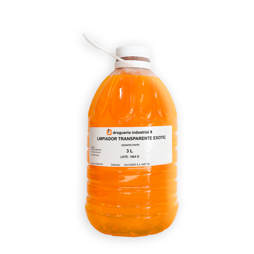 Limpiador con bactericida