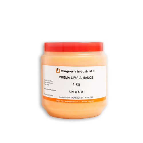 Crema limpiamanos 1kg