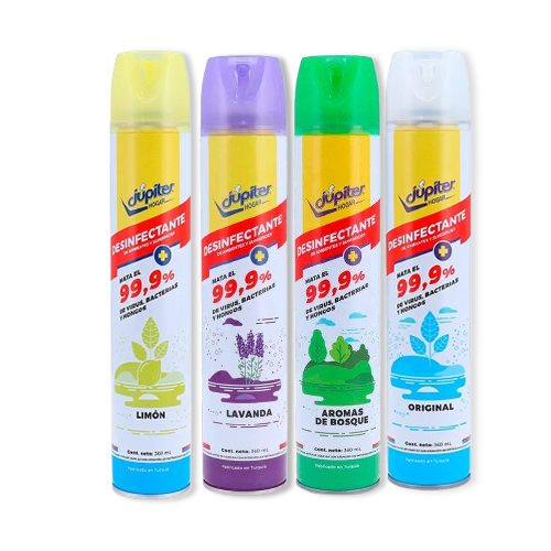 Desinfectante en aerosol Jupiter 360 ml