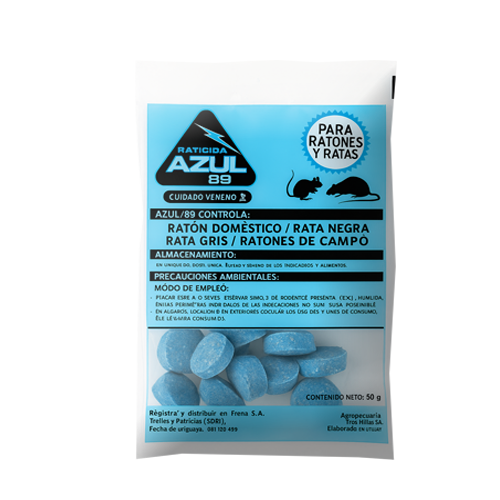 Veneno para ratas Azul 89